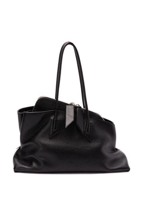 Borsa La Passeggiata in pelle in nero The Attico - donna THE ATTICO | 250WAH00054LBT117AA100